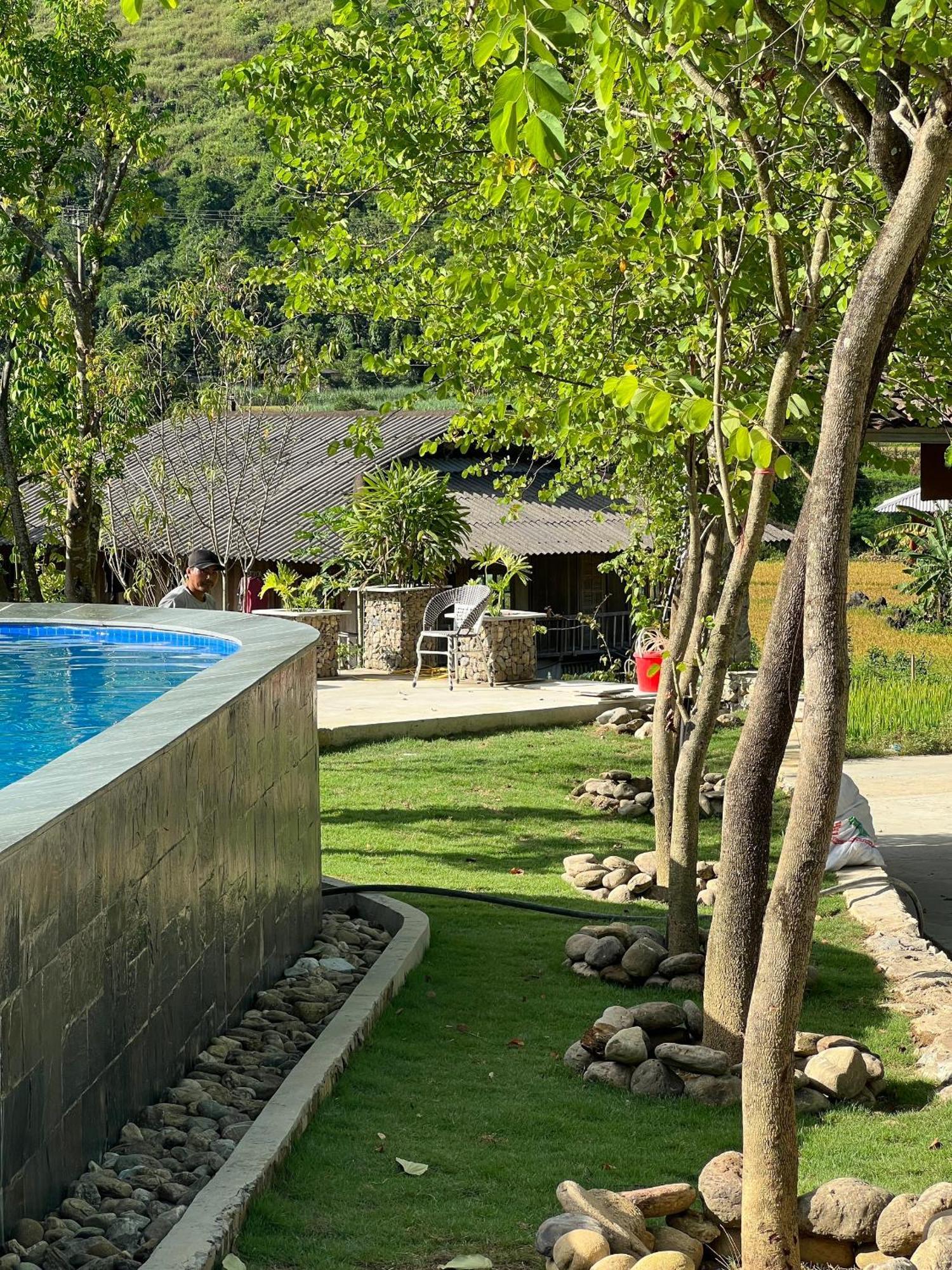 Tom'S Du Gia Homestay Lang Cac Екстер'єр фото